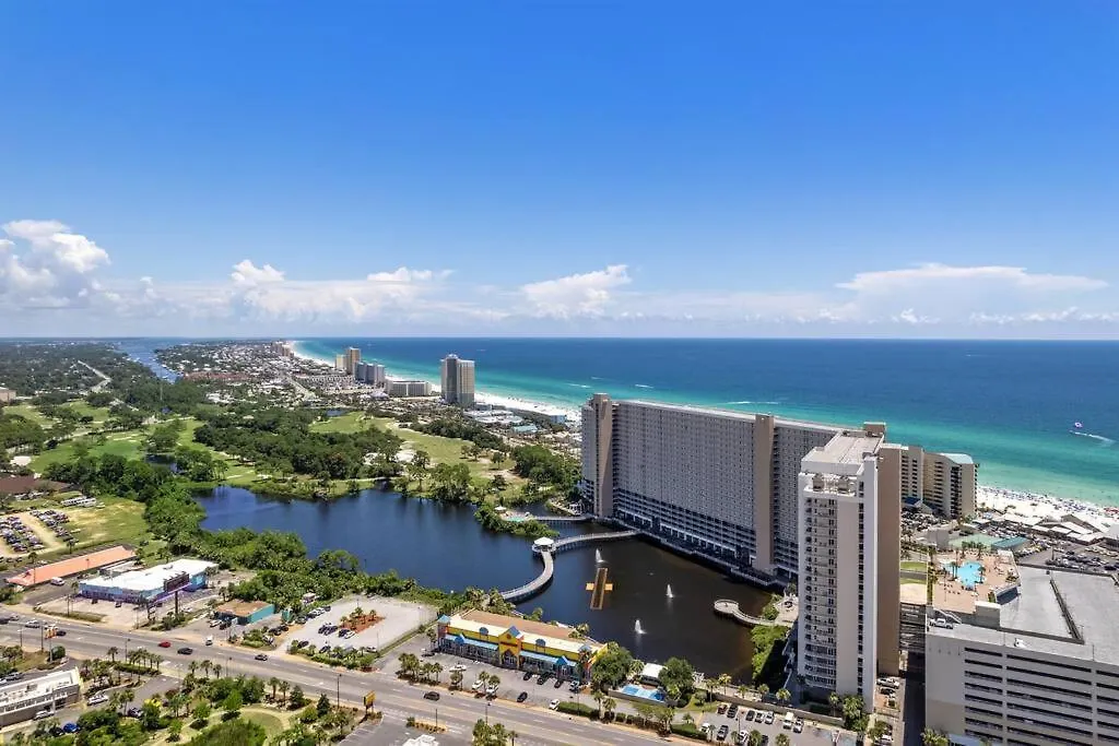 Beautiful Panama City Beach Condo- Ocean View! 0*,